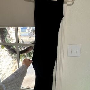 Target Black Ribbed dress